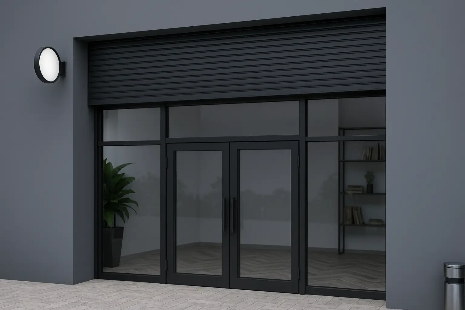 Rolety zewnętrzne nadstawne — przykład 3