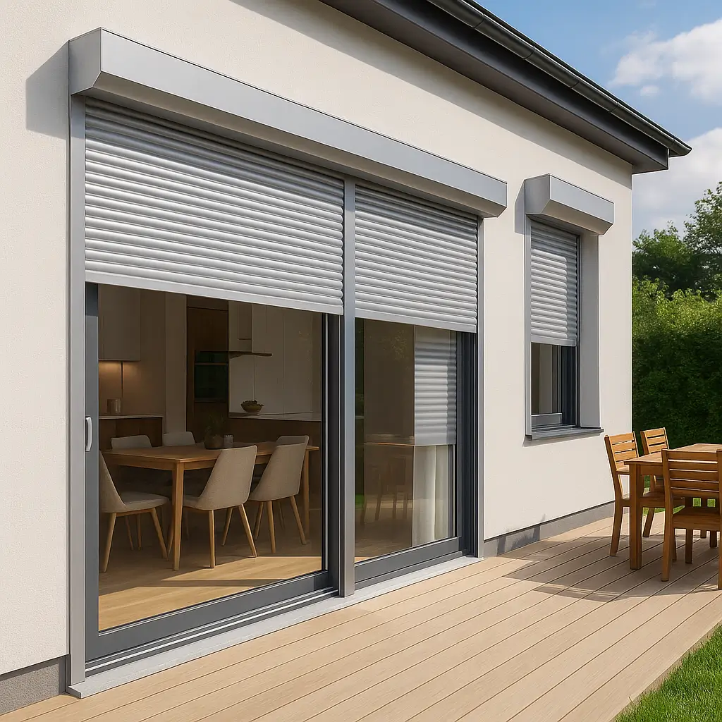 Rolety zewnętrzne standardowe — przykład 3